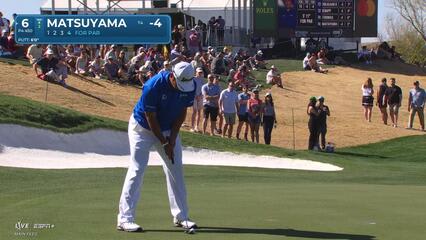 Hideki Matsuyama | Round 1 | 6th hole | Shot 5 | 2025 WM Phoenix Open
