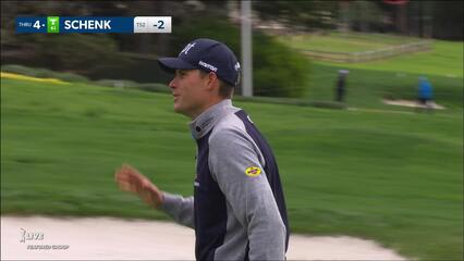 Adam Schenk | 2024 AT&T Pebble Beach | Round 3 | 13th hole | Shot 3