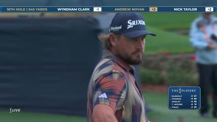 Andrew Novak | Round 1 | 16th hole | Shot 5 | 2026 THE PLAYERS