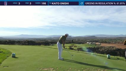 Kaito Onishi | Round 4 | 3rd hole | Shot 1 | 2025 Bank of Utah