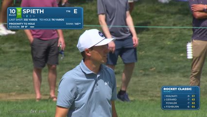 Jordan Spieth | Round 1 | 10th hole | Shot 2 | 2026 Rocket Classic