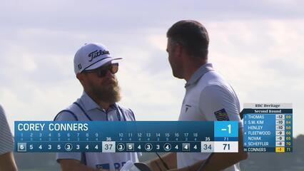 Corey Conners | Round 2 | 18th hole | Shot 4 | 2025 RBC Heritage