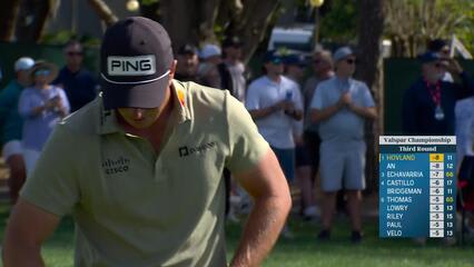 Viktor Hovland | Round 3 | 12th hole | Shot 2 | 2025 Valspar
