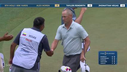 Alex Noren | Round 1 | 9th hole | Shot 5 | 2026 THE PLAYERS
