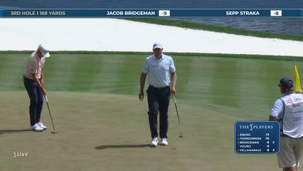 Sepp Straka | Round 4 | 3rd hole | Shot 3 | 2026 THE PLAYERS