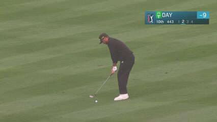 Jason Day | Round 3 | 10th hole | Shot 2 | 2025 AT&T Pebble Beach