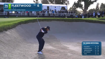 Tommy Fleetwood | Round 1 | 14th hole | Shot 2 | 2026 The Genesis