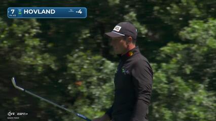 Viktor Hovland | Round 2 | 7th hole | Shot 2 | 2025 Valspar