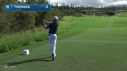 Justin Thomas | Round 2 | 16th hole | Shot 1 | 2025 The Sentry