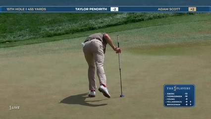 Adam Scott | Round 4 | 15th hole | Shot 4 | 2026 THE PLAYERS