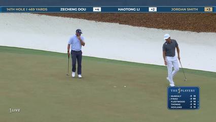 Jordan Smith | Round 1 | 14th hole | Shot 4 | 2026 THE PLAYERS