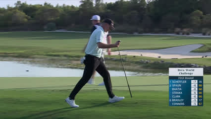 Justin Rose | Round 1 | 18th hole | Shot 3 | 2025 Hero World Challenge