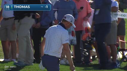 Justin Thomas | Round 1 | 18th hole | Shot 2 | 2025 WM Phoenix Open