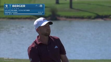 Daniel Berger | Round 2 | 9th hole | Shot 2 | 2025 Cognizant Classic