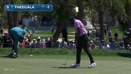 Sahith Theegala | Round 2 | 9th hole | Shot 4 | 2025 Valspar