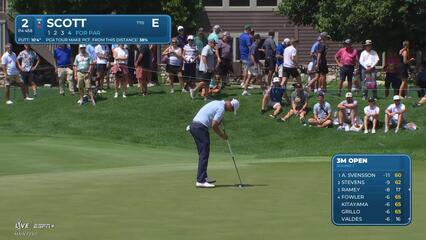 Adam Scott | Round 1 | 2nd hole | Shot 5 | 2025 3M Open