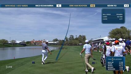 Erik van Rooyen | Round 2 | 18th hole | Shot 1 | 2025 THE PLAYERS