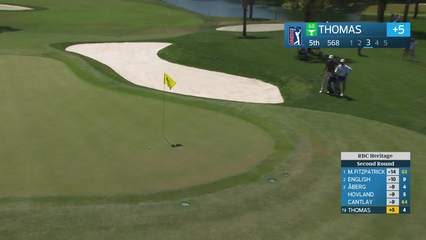 Justin Thomas | Round 2 | 5th hole | Shot 3 | 2026 RBC Heritage