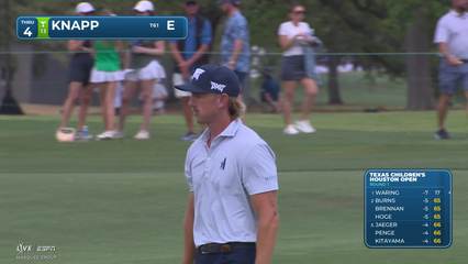 Jake Knapp | Round 1 | 4th hole | Shot 4 | 2026 Houston Open