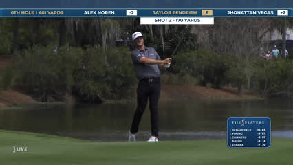 Taylor Pendrith | Round 2 | 6th hole | Shot 2 | 2026 THE PLAYERS
