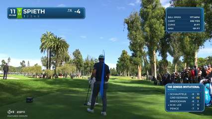 Jordan Spieth | Round 2 | 11th hole | Shot 1 | 2026 The Genesis