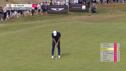 Marco Penge | Round 4 | 8th hole | Shot 4 | 2025 Genesis Scottish Open