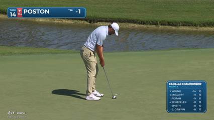 Scottie Scheffler | Round 3 | 14th hole | Shot 4 | 2026 Cadillac