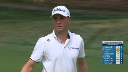 Justin Thomas | Round 4 | 7th hole | Shot 4 | 2025 Valspar
