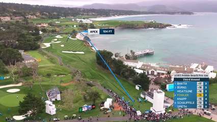 Rickie Fowler | Round 3 | 4th hole | Shot 1 | 2026 AT&T Pebble Beach