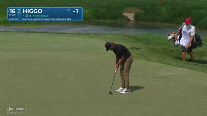 Garrick Higgo | Round 1 | 16th hole | Shot 2 | 2025 Truist Championship