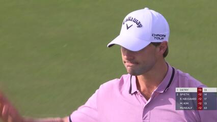 Thomas Detry | Round 3 | 14th hole | Shot 3 | 2025 WM Phoenix Open
