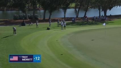 Troy Merritt | Round 3 | 3rd hole | Shot 3 | 2025 The RSM Classic
