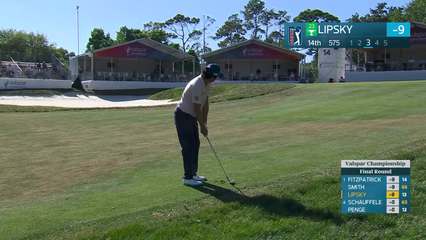 David Lipsky | Round 4 | 14th hole | Shot 3 | 2026 Valspar