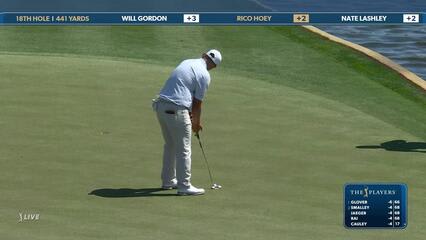 Rico Hoey | Round 1 | 18th hole | Shot 3 | 2025 THE PLAYERS