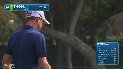Justin Thomas | Round 1 | 13th hole | Shot 2 | 2026 Valspar