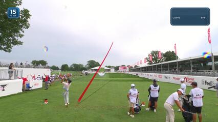 Stephan Jaeger | Round 1 | 15th hole | Shot 1 | 2025 Rocket Classic