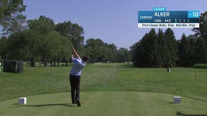 Steven Alker | Round 4 | 14th hole | Shot 1 | 2025 Kaulig Co. Championship