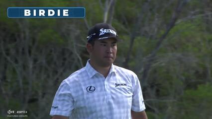 Hideki Matsuyama | Round 2 | 17th hole | Shot 3 | 2025 The Sentry