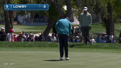Shane Lowry | Round 2 | 9th hole | Shot 5 | 2025 Valspar