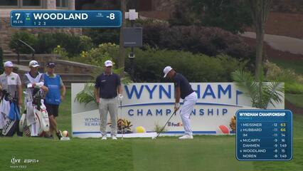 Gary Woodland | Round 2 | 7th hole | Shot 1 | 2025 Wyndham