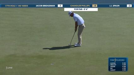 Chandler Phillips | Round 1 | 17th hole | Shot 3 | 2025 THE PLAYERS