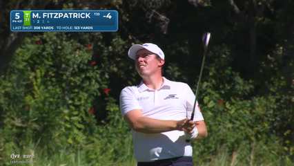 Matt Fitzpatrick | Round 4 | 5th hole | Shot 2 | 2026 The Genesis