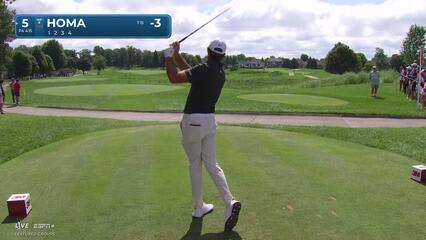 Max Homa | Round 1 | 5th hole | Shot 1 | 2025 3M Open