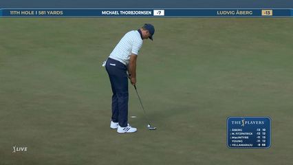 Ludvig Aberg | Round 4 | 11th hole | Shot 6 | 2026 THE PLAYERS