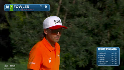 Rickie Fowler | Round 4 | 18th hole | Shot 5 | 2026 Arnold Palmer