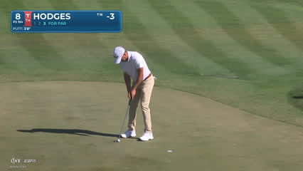 Lee Hodges | Round 3 | 8th hole | Shot 3 | 2026 Valspar