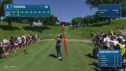 Max Homa | Round 1 | 3rd hole | Shot 1 | 2025 John Deere