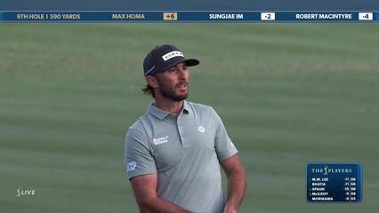 Max Homa | Round 2 | 9th hole | Shot 3 | 2025 THE PLAYERS