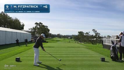 Matt Fitzpatrick | Round 4 | 9th hole | Shot 5 | 2025 Genesis