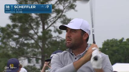 Scottie Scheffler | Round 2 | 18th hole | Shot 1 | 2025 Houston Open